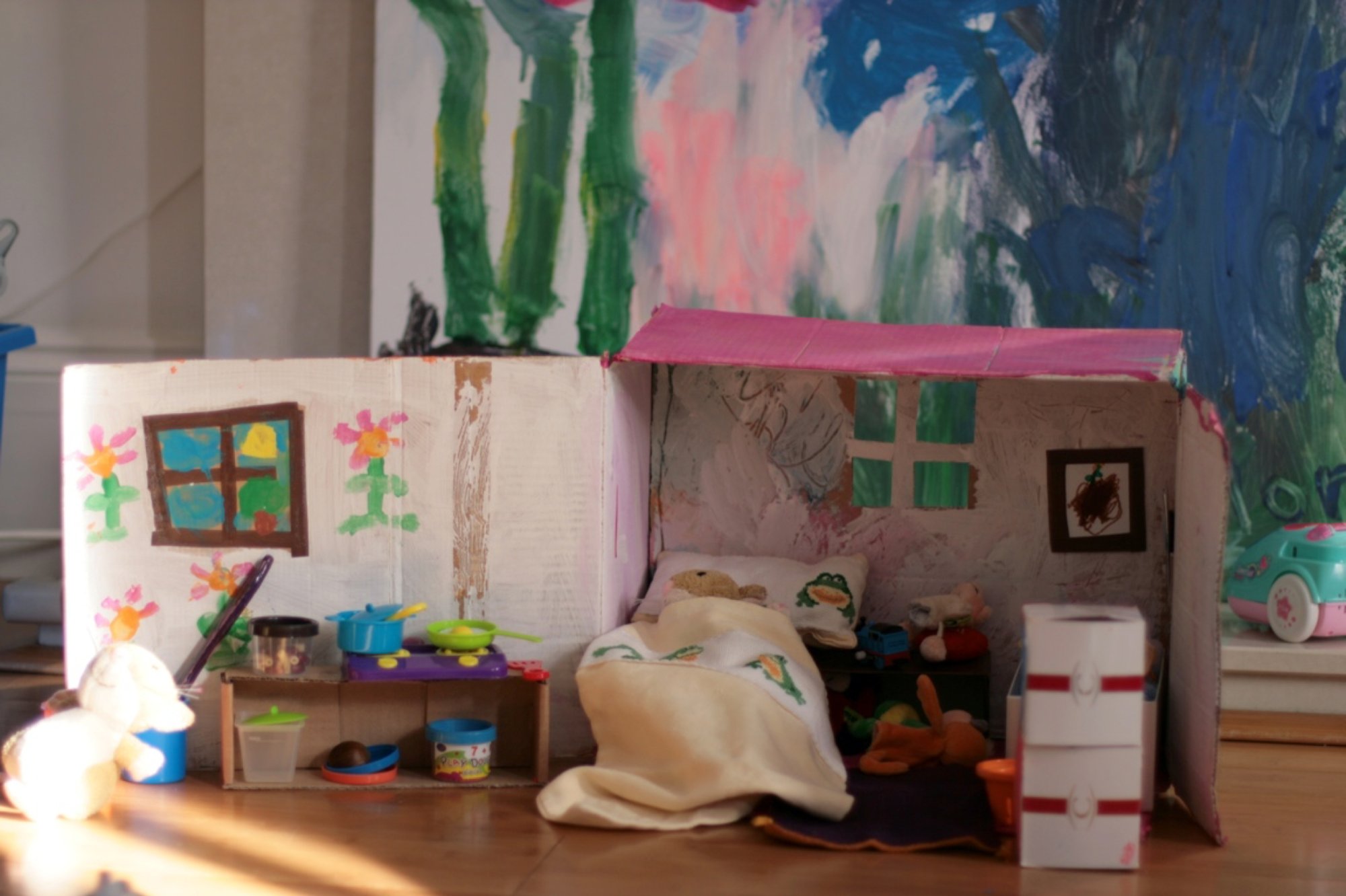 The Hoover-Mouse house full view